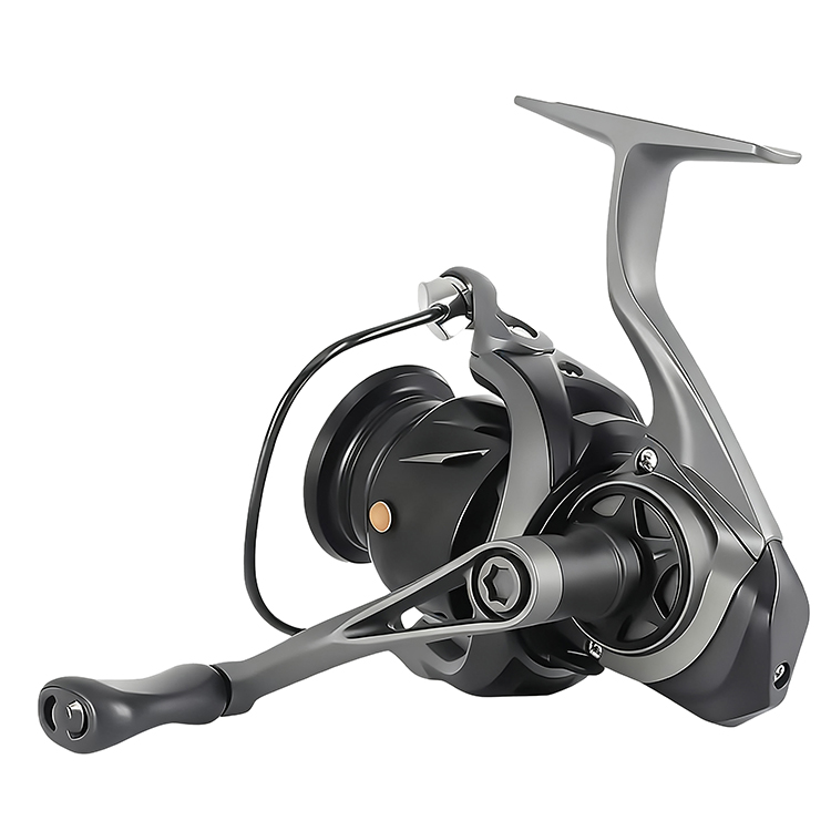 AEROKUN All-Carbon Rotary Rocker Arm Braking Force 9kg Saltwater Trolling Spinning Fishing Reels with Metal Wire Cup Fishing Reels
