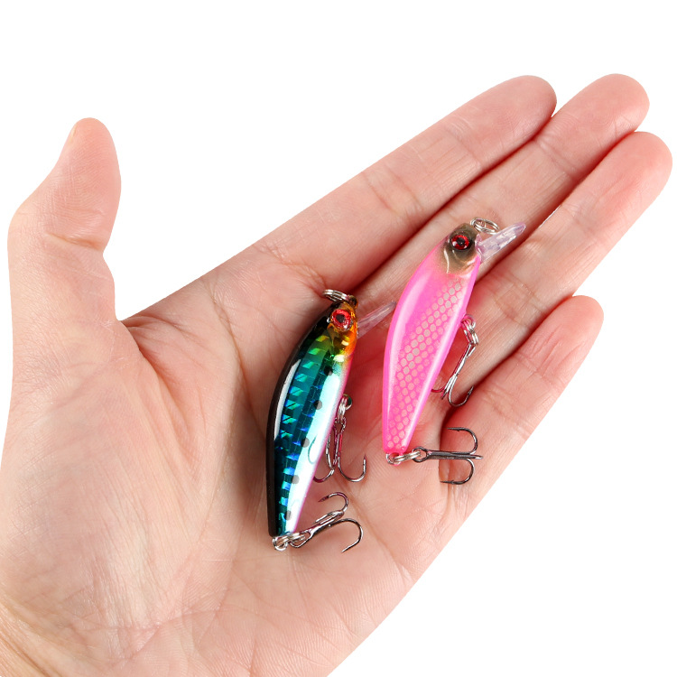 Abs Material Fishing Lure Water Stickbait Floating Moving Aritificial Hard Bait for Pike Bass Lures Fishing Baits