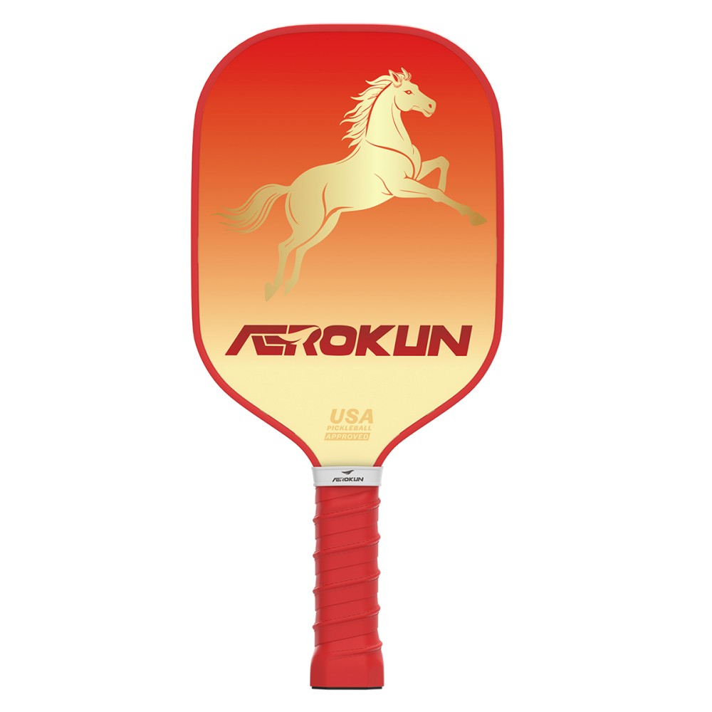New Year Edition Custom Carbon Fibre Pickleball Paddle 16mm Thick Fast & Precise Play Durable Lightweight